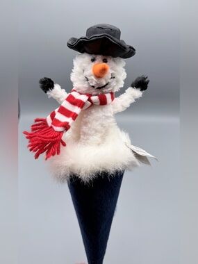 Vintage Jerry Elsner Pop up Puppet Plush Toy Christmas Friend NWT **SUPER RARE**